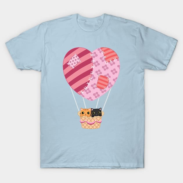 kitty love T-Shirt by Laura_Nagel